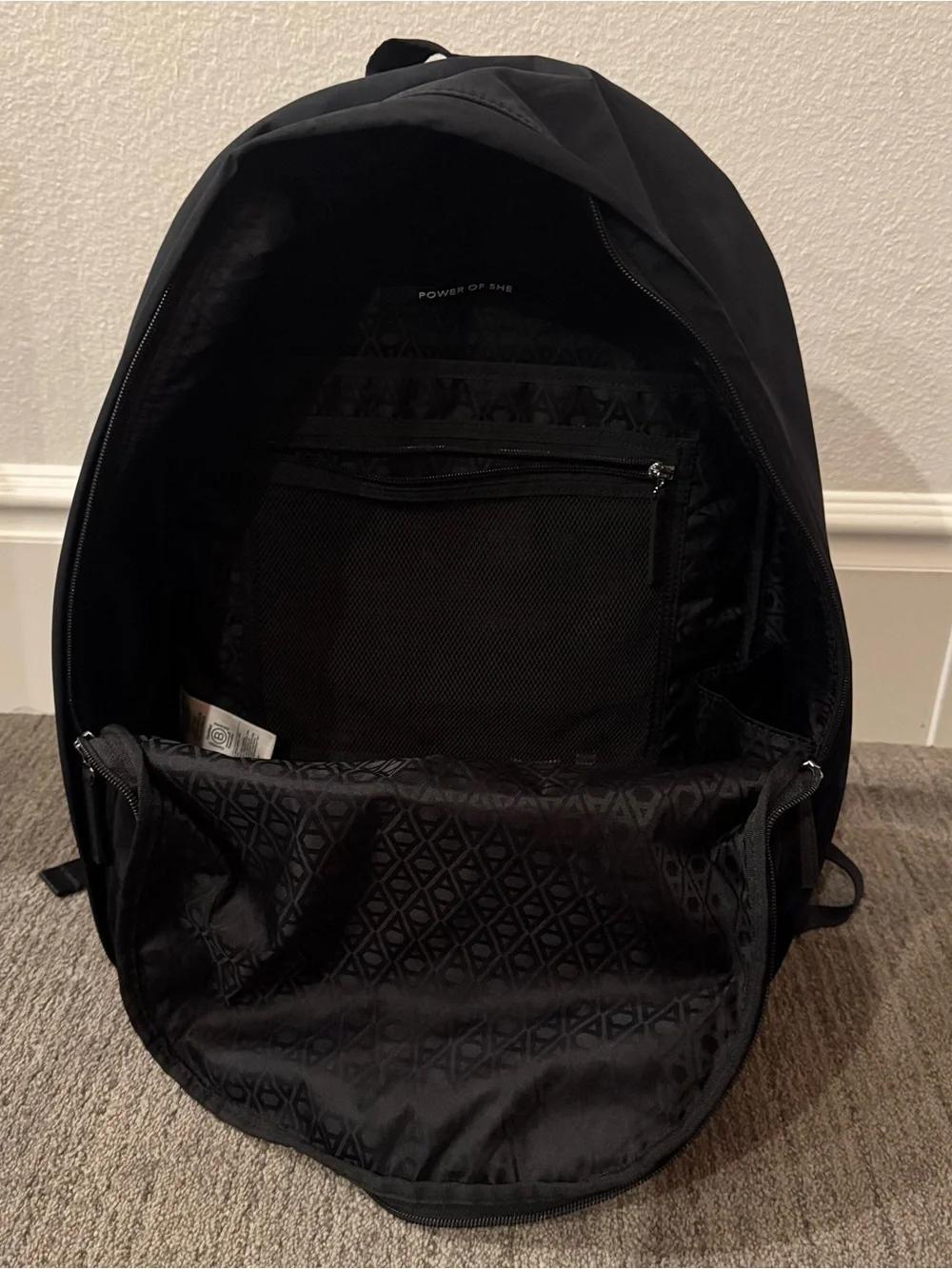 Athleta black backpack